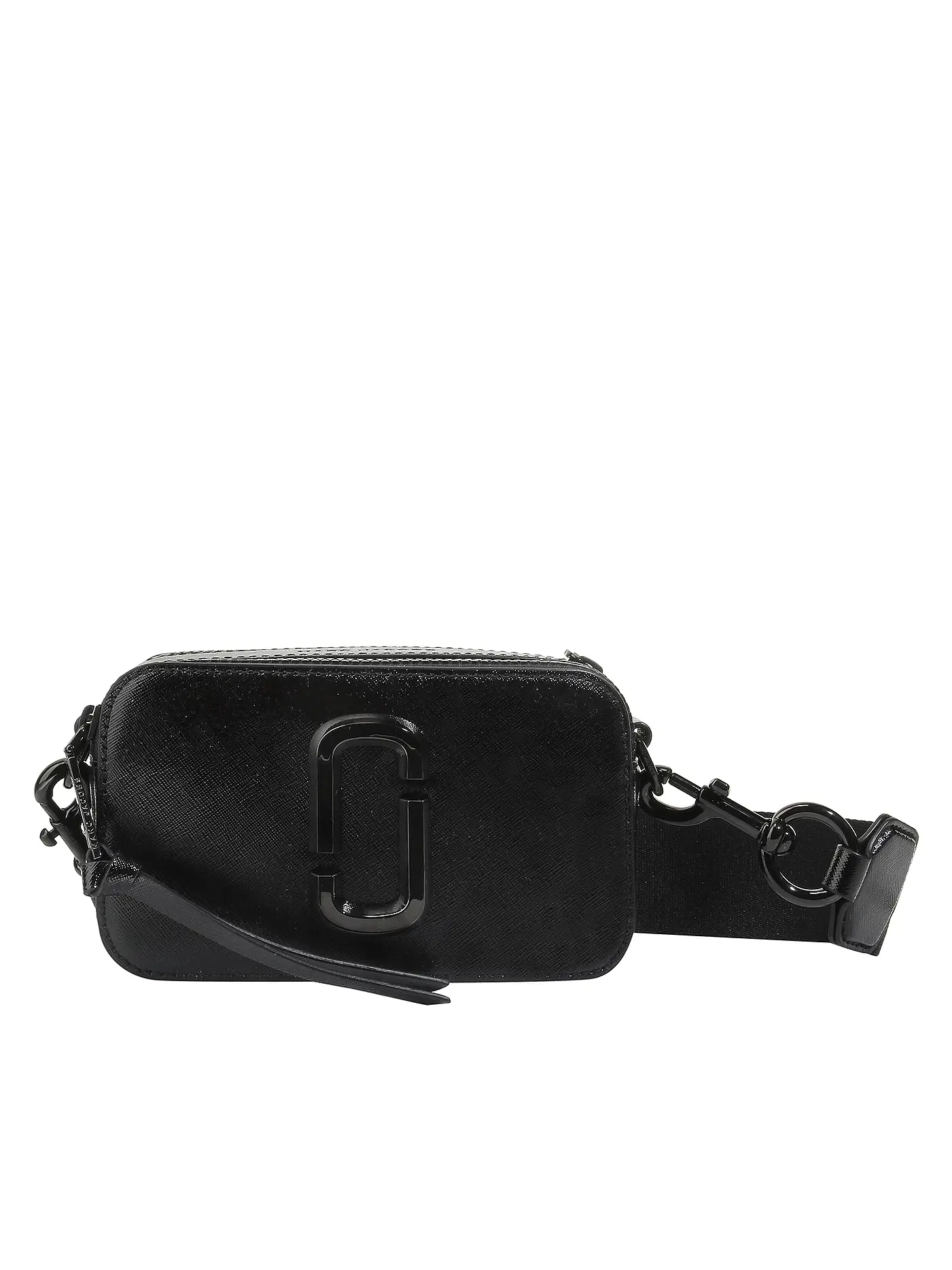 MARC JACOBS | Ledertasche - Minibag The Snapshot DTM | schwarz